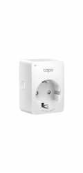 TP-Link Tapo P100(1-pack)(EU) chytrá WiFi mini zásuvka (2300W,10A,2,4 GHz,BT)