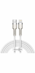 Baseus Datový kabel Cafule USB-C/Lightning PD 20W 2m bílý