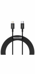 Baseus Datový kabel Superior Series USB-C/Lightning 20W 2m černý