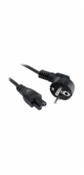 AKY AK-NB-01C Akyga Power Cord AK-NB-01C for notebooks VDE IEC C5 250V/50Hz 1,5m TRX Akyga přívodní síťový napájecí kabel 1.5m k napájecím adaptérům TRX Akyga