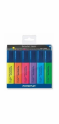 STAEDTLER Zvýrazňovač "Textsurfer classic 364", sada, 6 barev, 1-5 mm