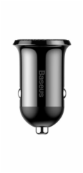 Baseus CCALLP-01 Grain Pro Nabíječka do Auta 2xUSB 4.8A Black