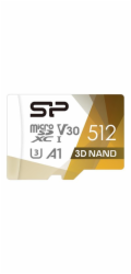 Silicon Power Superior Pro Colorful paměťová karta 512 GB MicroSDXC Třída 10 UHS-I + adaptér SD (SP512GBSTXDU3V20AB)