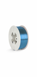 Verbatim PET-G struna 1,75 mm pro 3D tiskárnu, 1kg, modrá transparent