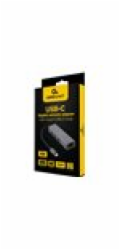 Gembird USB-C GBit adapter + 3x USB 3.1 A-CMU3-LAN-01