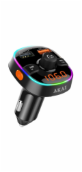 Transmiter AKAI, FMT-52BT, transmiter hovorů a audia, BT, FM, USB, handsfree