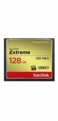 SanDisk Compact Flash Card 128GB Extreme (R:120/W:85 MB/s UDMA7)