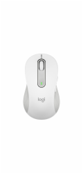 Logitech myš Signature M650 Large/optická/bezdrátová/400-2000dpi/5 tlačítek/logitech bolt/světle šedá/pro leváky