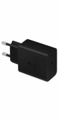Samsung cestovní nabíječka EP-T4510XBE, Fast Charging 45W, USB-C + datový kabel USB-C, černá