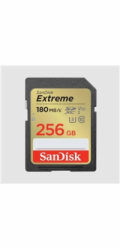 SanDisk SDXC karta 256GB Extreme (190 MB/s Class 10, UHS-I U3 V30)