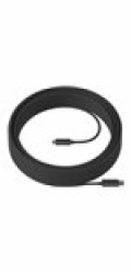 LOGITECH Strong USB cable USB Type A M to 24 pin USB-C M USB 3.2 45 m plenum Active Optical Cable AOC for Room Solution Huddle