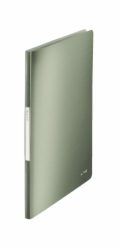LEITZ Katalogová kniha  STYLE, 20 kapes, zelenkavá