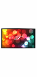 ELITE SCREENS plátno v pevném rámu 120" (304,8 cm)/ 16:9/ 149,3 x 265,5 cm/ Gain 1,1/ rám černý 6 cm