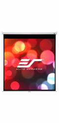 ELITE SCREENS plátno roleta 85" (215,9 cm)/ 1:1/ 152,4 x 152,4 cm/ Gain 1,1/ case bílý