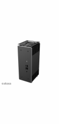 AKASA case Turing ABX, UCFF 4" X 4", černá
