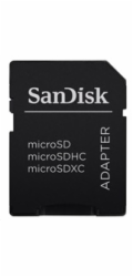 SanDisk MicroSDXC karta 64GB Ultra (140 MB/s, A1 Class 10 UHS-I) + adaptér