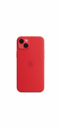 iPhone 14+ Silicone Case with MS - (PRODUCT)RED