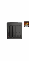 QNAP TS-453E-8G (4core 2,6GHz, 8GB RAM, 4x SATA, 2x M.2 NVMe slot, 2x HDMI 4K, 2x 2,5GbE, 4x USB)