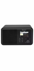 Rádio Roadstar, IR-390D+BT/BK, Wi-Fi, Bluetooth, dálkové ovládání, 1x3 W RMS, barva černá