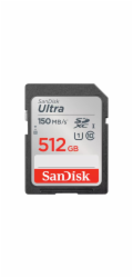 SanDisk Ultra SDXC UHS-I   512GB 150MB/s       SDSDUNC-512G-GN6IN