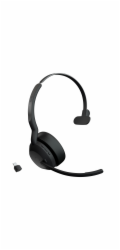 Jabra Evolve2 55/Mono/ANC/USB-C/BT-USB/Bezdrát/Černá