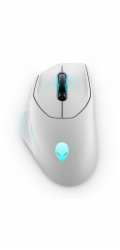 Dell Alienware AW620M 545-BBFC DELL myš Alienware Wireless Gaming Mouse AW620M / bezdrátová/ stříbrná