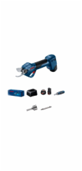 BOSCH Pro Pruner, akumulátorové zahradní nůžky, 25 mm, 12,0 V, rychlonabíječka