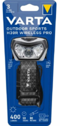 Čelová svítilna Varta Outdoor Sports H30 R Wireless Pro - VARTA 18650 černošedá