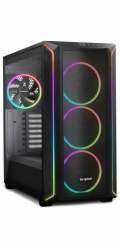 Be quiet! skříň SHADOW BASE 800FX / ARGB / 4x140mm ARGB fan / USB-C / 2xUSB 3.0 / tvrzené sklo / černá