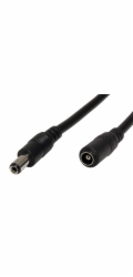 Kabel Prodlužovací napájecí kabel se souosým konektorem 5,5 x 2,5mm, 1,5m