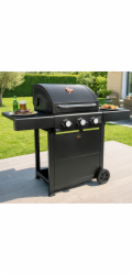 Plynový gril Outdoor 3 hořáky BH-8604