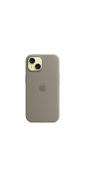 iPhone 15 Silicone Case with MagSafe - Clay