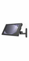 Compulocks Galaxy Tab A9+ Apex Enclosure Swing Wall Mount - Montážní sada (kryt, kloubové rameno) - výkyvné rameno - pro tablet - uzamykatelný - kovový rám - cerná - montáž na stenu - pro Samsung Gala