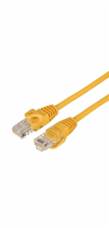 A-LAN KKU5ZOL0.5 síťový kabel Žlutá 0,5 m Cat5e U/UTP (UTP)