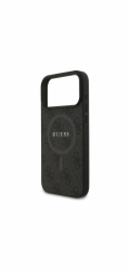Guess Pouzdro 4G Ring Classic Logo MagSafe pro Apple iPhone 17 Pro Max černé