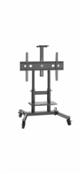 ONKRON TS1891-B Stojak Mobilny nachylny do TV 50"- 90", max 100 kg, czarny