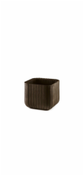 Květináč Keter Cube Planter M whiskey hnědý
