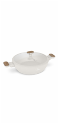 Pánev hluboká s titanovým povrchem a poklicí 28 cm Sahara Nordic Collection BH-8318