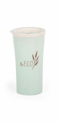 Eko kelímek G21 beECO Latte 450 ml, zelený