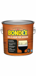 Bondex mořidlo na dřevo pro venkovní použití, transparentní, saténový lesk, 2,5 l
