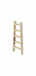 Dřevěný dvoupříčlový žebřík Hailo H40 StandardLine 2 x 5 příčlí
