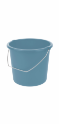 Tontarelli Kryt na vědro s kovovou rukojetí 10 l Nordic Blue