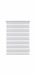Dvojitá roleta Gardinia Easyfix s montážní lištou 100 cm x 150 cm bílá