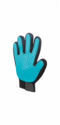 Jollypaw rukavice na stříhání, síťovaný materiál TPR, 16 cm x 24 cm, černá
