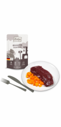 Mjamjam mokré krmivo stlačitelné kapsičky Delicious Horse s dušenou dýní 125g