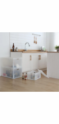 Eurobox-System Systémová krabice Eurobox celostěnná 60 x 40 x 32 cm průhledná