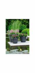 Florus Květináč Fiore Alessia O 55 cm antracit
