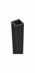 Sonstige WPC sloupek s krytkou včetně kotvy na sloupek 240 x 7 x 7 cm antracitový