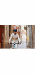 Cyklistická přilba HJC CALIDO PLUS Bílá, Šedá PEARL WHITE GREY, velikost L