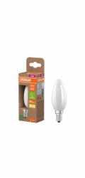Osram LED žárovka E14 tvar svíčky B40 teplá bílá 2,2 W 470 lm 10,1 x 3,5 cm